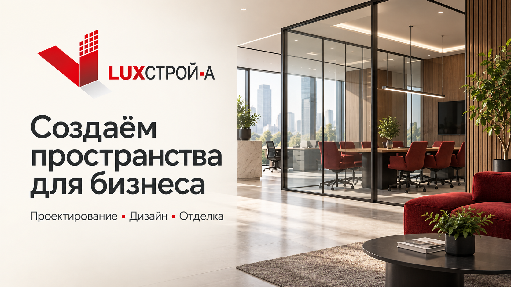 LUXстрой-А — создаём пространства для бизнеса