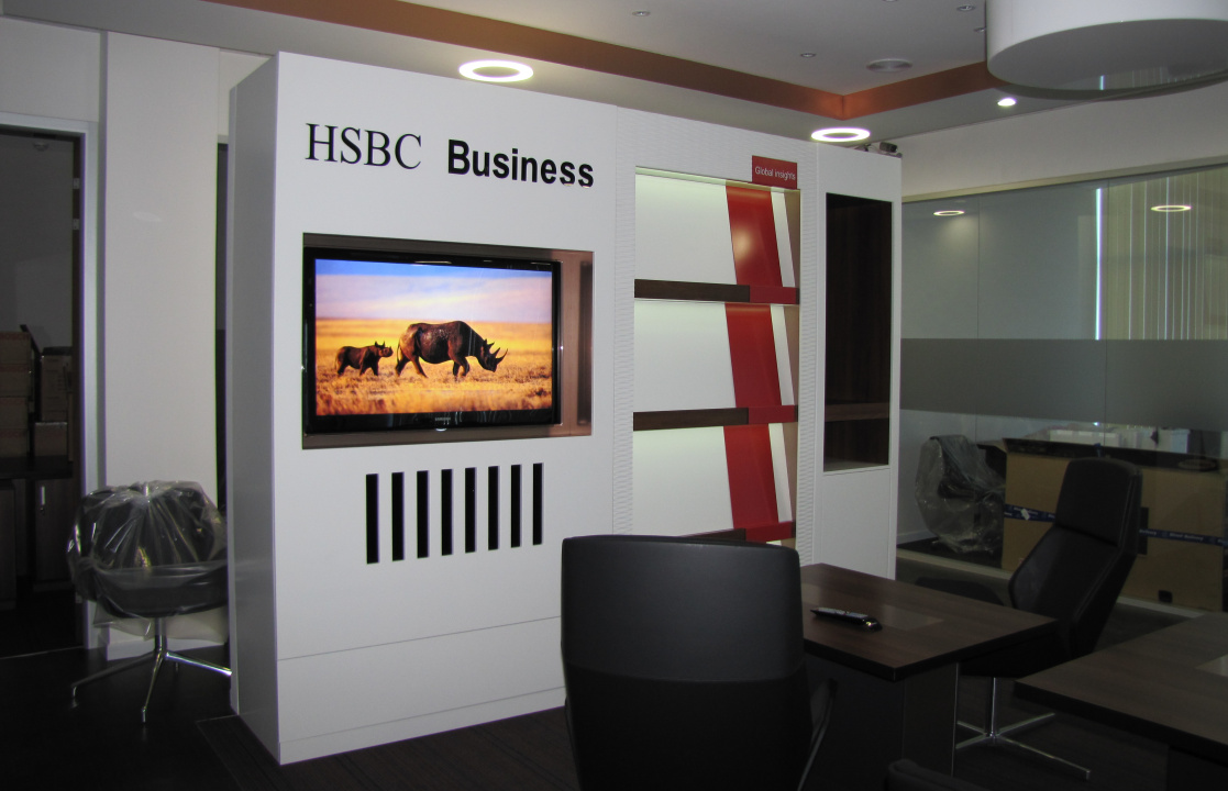 Реконструкция банковских отделений АО «HSBC Банк» — фото 1