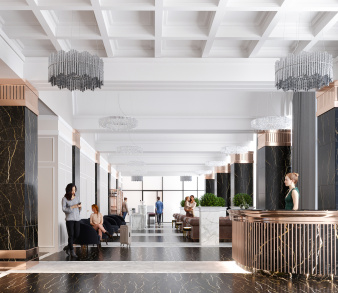 Аэровокзальный комплекс внутренних воздушных линий Международного аэропорта Ставрополь